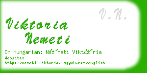 viktoria nemeti business card